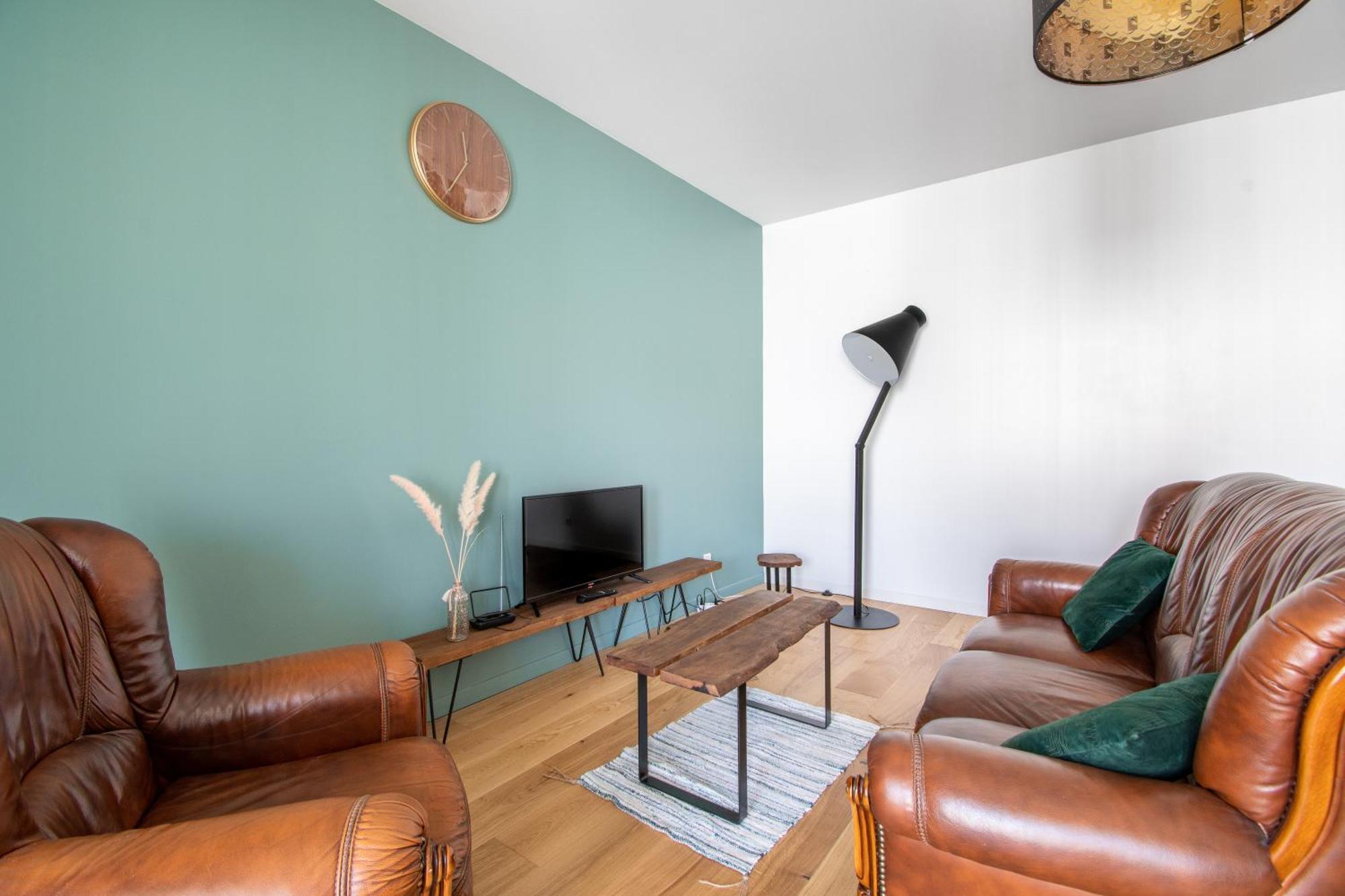 נאנט Cosy T2 De 50 M² Centre-Ville Avec Garage & Balcon מראה חיצוני תמונה
